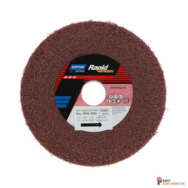 nortonschleifmittel/NORTON_schleifmittel_66261007936 Convolute Wheels Norton-Metal Finishing-152.4x25.40x25.4_MED_139319